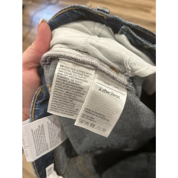 & Other Stories Jeans | Treasure Cut Coupe Treasure| NWT | Size 28 - Picture 8 of 10